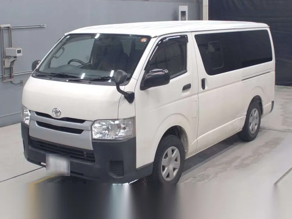 2014 Toyota Hiace Van Dx White Van for sale, Japanese used car export - photo 1 of 14 | GULJI TRADERS