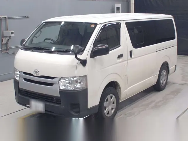 2014 Toyota Hiace Van Dx White Van for sale, Japanese used car export | GULJI TRADERS