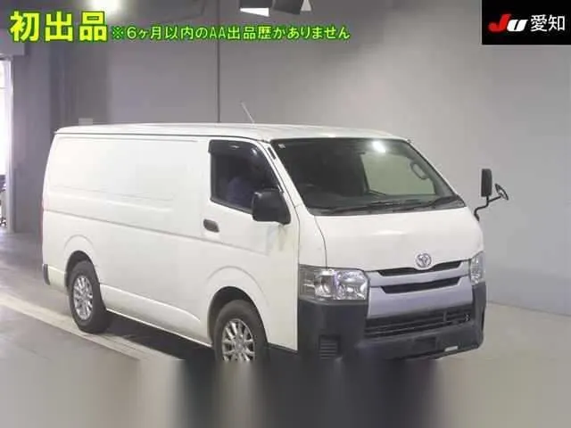 2017 Toyota Hiace Van Dx Pacage White Van for sale, Japanese used car export | GULJI TRADERS