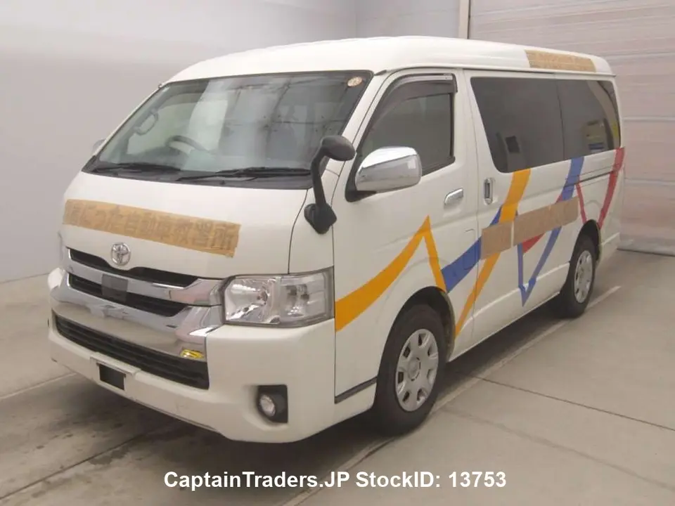 2018 Toyota Hiace Wagon White Van for sale, Japanese used car export - photo 1 of 11 | GULJI TRADERS