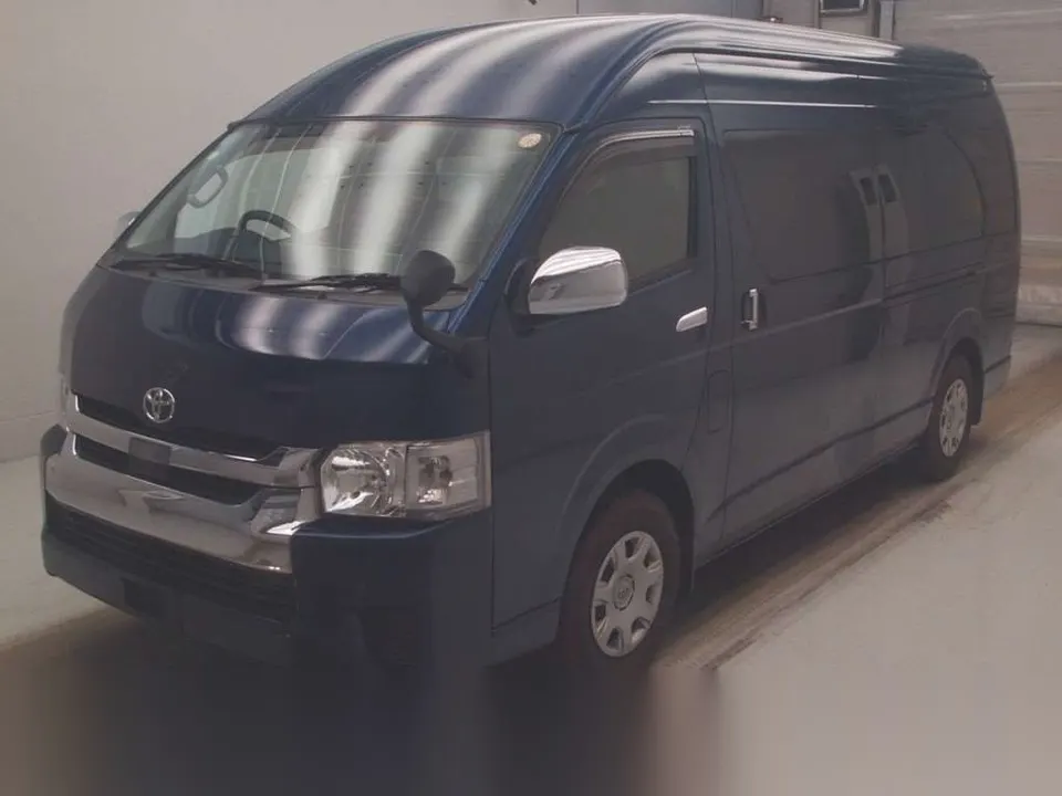 2018 Toyota Hiace Wagon Grand Cabin Blue Van for sale, Japanese used car export - photo 1 of 23 | GULJI TRADERS