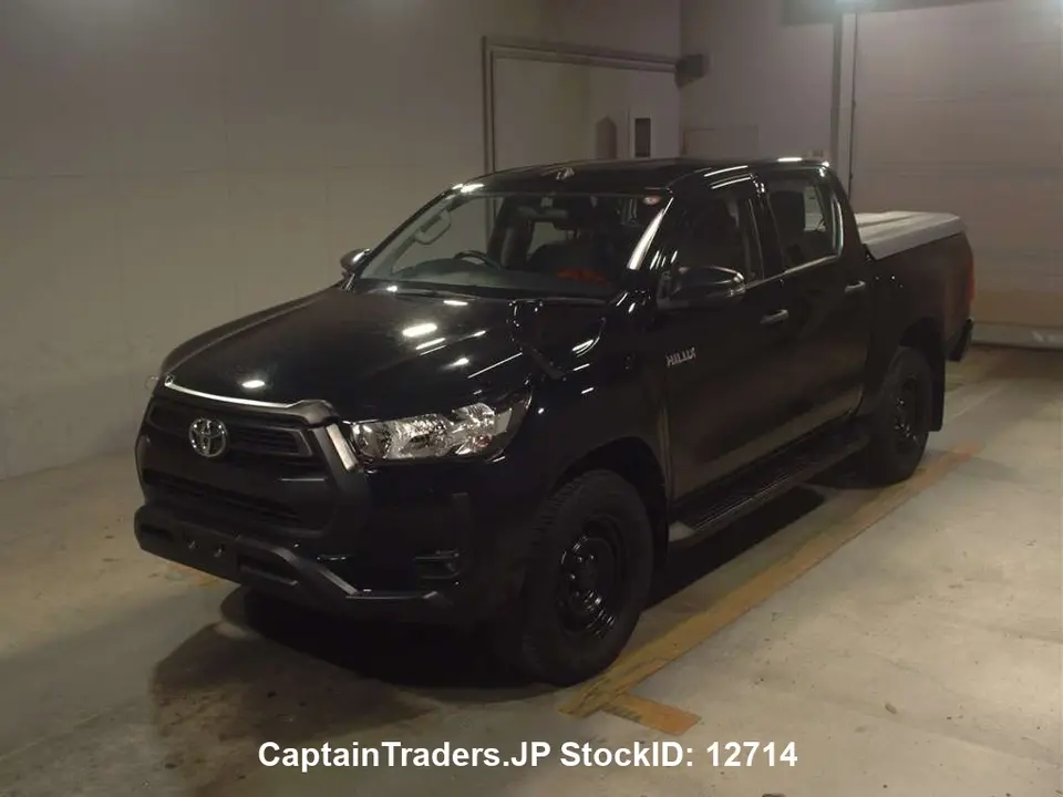 2021 Toyota Hilux Black Truck for sale, Japanese used car export | GULJI TRADERS