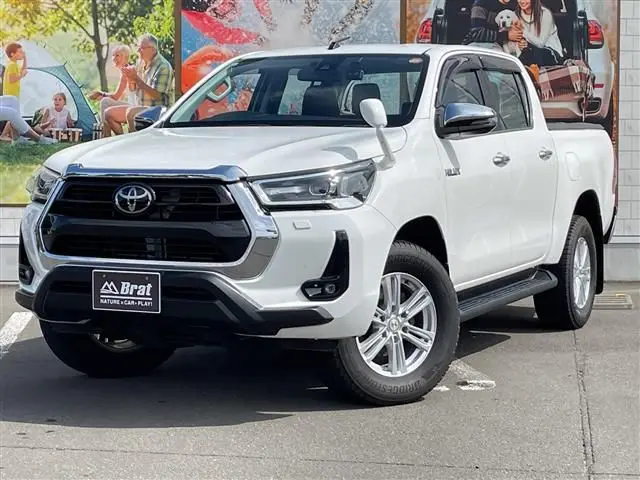 2022 Toyota Hilux Z 4WD - photo 1 2022 Toyota Hilux Z 4WD White Truck for sale, Japanese used car export - photo 1 of 24 | GULJI TRADERS