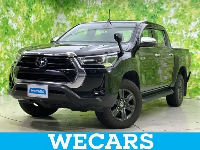 2022 Toyota Hilux 4WD_Z - photo 1 2022 Toyota Hilux 4WD_Z Black Truck for sale, Japanese used car export - photo 1 of 9 | GULJI TRADERS