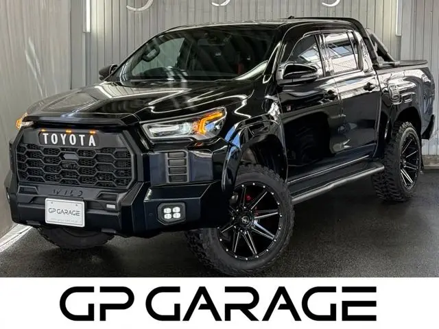 2023 Toyota Hilux 2.4 Z GR Sport Diesel Turbo 4WD Black Truck for sale, Japanese used car export - photo 1 of 78 | GULJI TRADERS