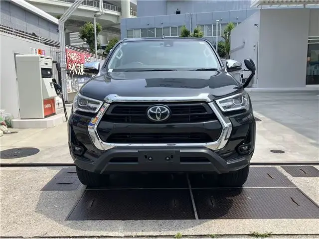 2023 Toyota Hilux Z4WD Black Truck for sale, Japanese used car export - photo 1 of 15 | GULJI TRADERS