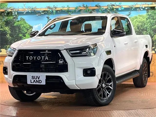 2023 Toyota Hilux Z GR Sport - photo 1 2023 Toyota Hilux Z GR Sport White Truck for sale, Japanese used car export - photo 1 of 30 | GULJI TRADERS