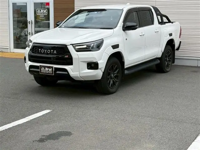 2023 Toyota Hilux Z GR Sport 4WD - photo 1 2023 Toyota Hilux Z GR Sport 4WD White Truck for sale, Japanese used car export - photo 1 of 24 | GULJI TRADERS