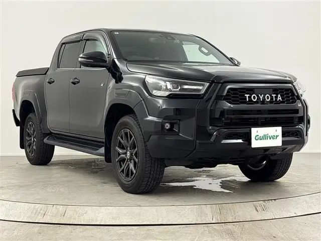 2023 Toyota Hilux Z GR Sport 4WD - photo 1 2023 Toyota Hilux Z GR Sport 4WD Black Truck for sale, Japanese used car export - photo 1 of 24 | GULJI TRADERS
