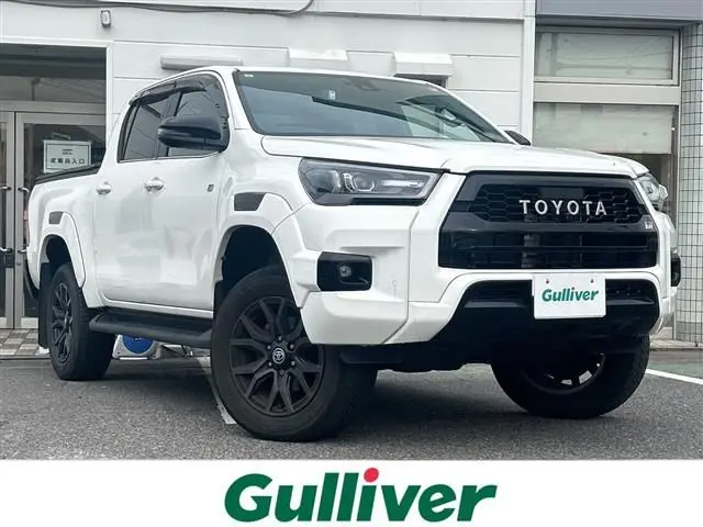 2023 Toyota Hilux Z GR Sport 4WD White Truck for sale, Japanese used car export - photo 1 of 24 | GULJI TRADERS