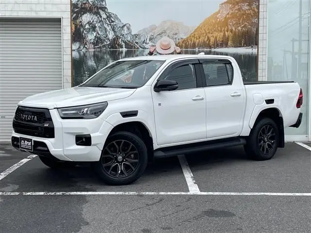 2023 Toyota Hilux Z GR Sport 4WD White Truck for sale, Japanese used car export - photo 1 of 24 | GULJI TRADERS