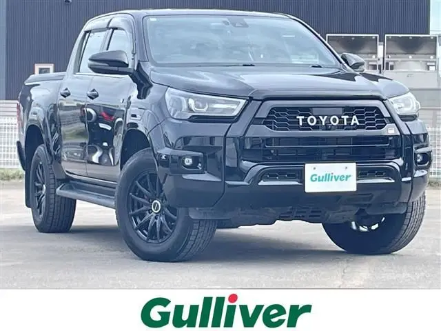 2023 Toyota Hilux Z GR Sport 4WD - photo 1 2023 Toyota Hilux Z GR Sport 4WD Black Truck for sale, Japanese used car export - photo 1 of 24 | GULJI TRADERS