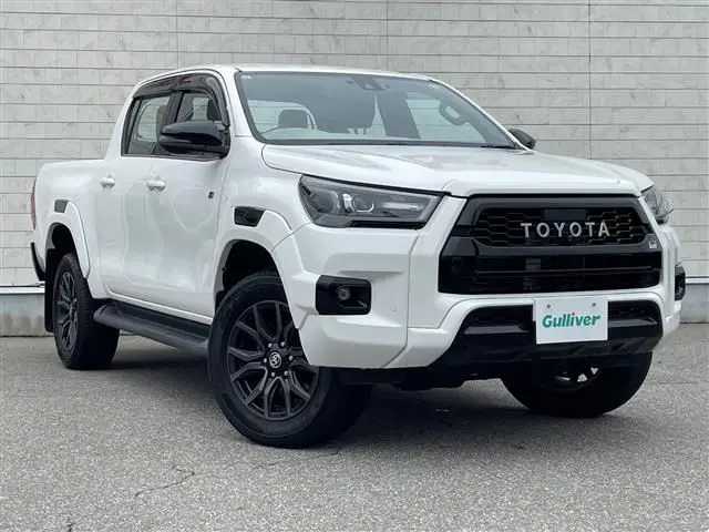 2023 Toyota Hilux Z GR Sport 4WD White Truck for sale, Japanese used car export - photo 1 of 24 | GULJI TRADERS
