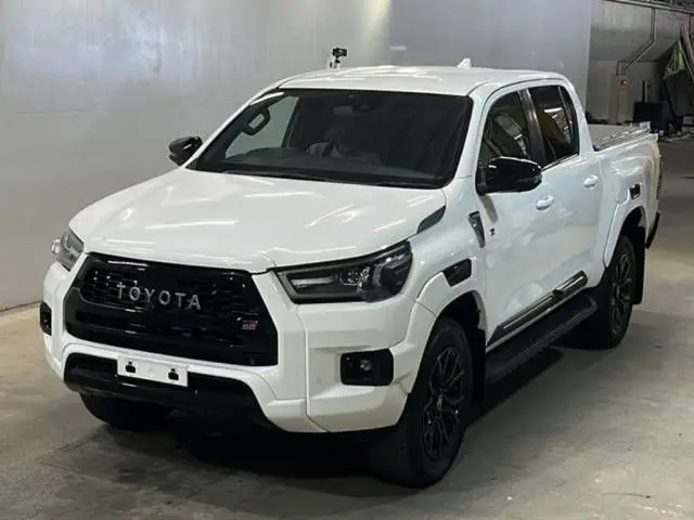 2023 Toyota Hilux Z GR Sport - photo 1 2023 Toyota Hilux Z GR Sport White Truck for sale, Japanese used car export - photo 1 of 3 | GULJI TRADERS
