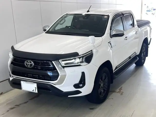 2023 Toyota Hilux Z - photo 1 2023 Toyota Hilux Z White Truck for sale, Japanese used car export - photo 1 of 3 | GULJI TRADERS