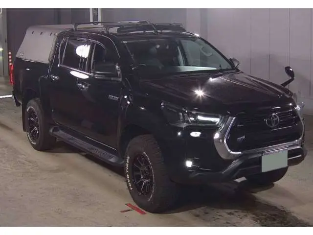 2023 Toyota Hilux Z Black Truck for sale, Japanese used car export - photo 1 of 6 | GULJI TRADERS