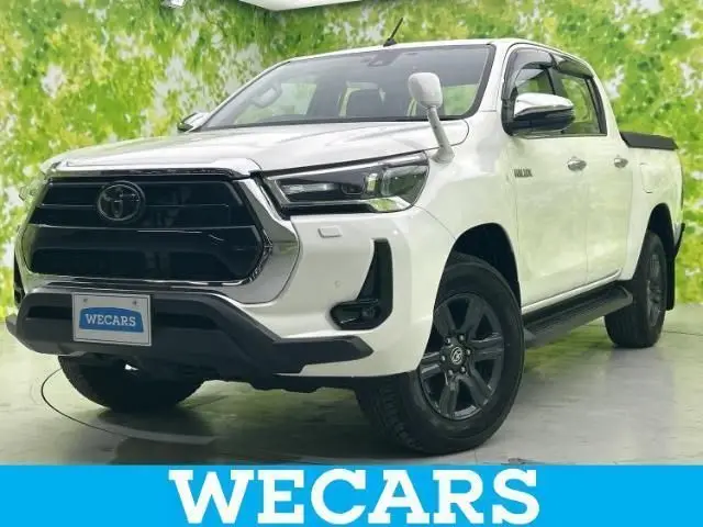 2023 Toyota Hilux 4WD_Z White Truck for sale, Japanese used car export - photo 1 of 9 | GULJI TRADERS