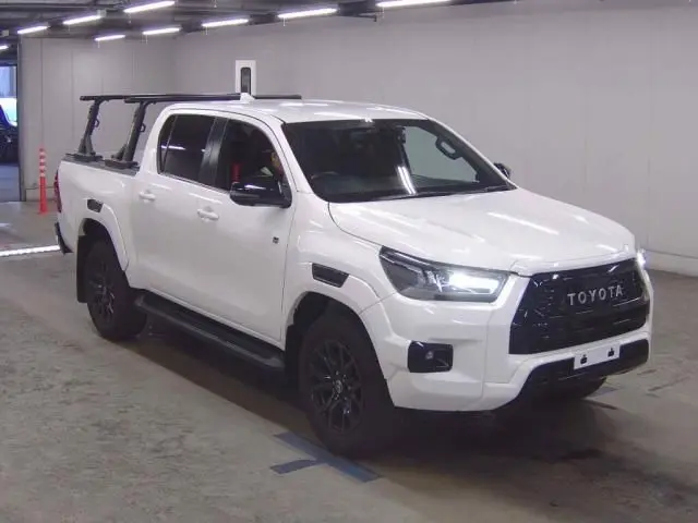 2023 Toyota Hilux Z GR Sport - photo 1 2023 Toyota Hilux Z GR Sport White Truck for sale, Japanese used car export - photo 1 of 6 | GULJI TRADERS