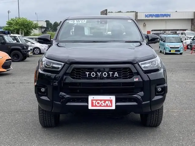 2023 Toyota Hilux Z GR Sport Black Truck for sale, Japanese used car export - photo 1 of 9 | GULJI TRADERS