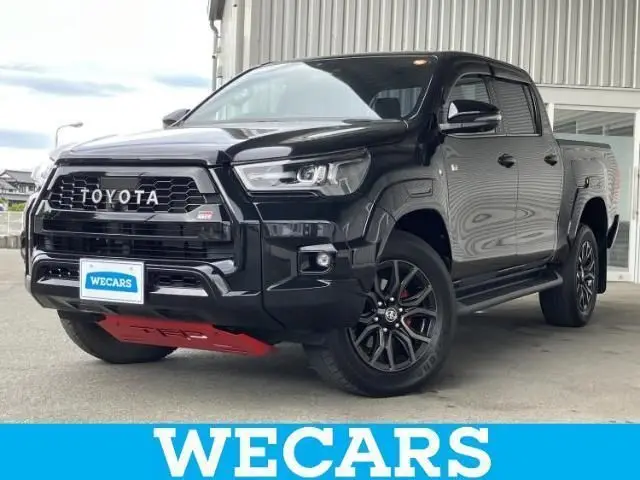 2023 Toyota Hilux 4WD_Z_GR Sport Black Truck for sale, Japanese used car export - photo 1 of 9 | GULJI TRADERS