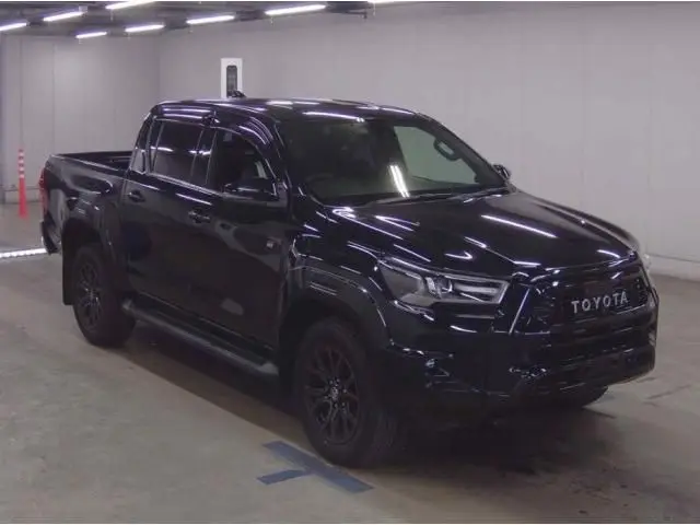 2023 Toyota Hilux Z GR Sport 4WD - photo 1 2023 Toyota Hilux Z GR Sport 4WD Black Truck for sale, Japanese used car export - photo 1 of 4 | GULJI TRADERS