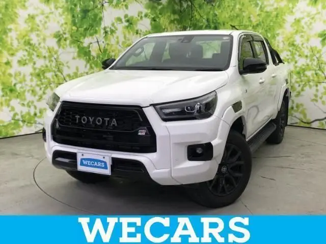 2023 Toyota Hilux 4WD_Z_GR Sport - photo 1 2023 Toyota Hilux 4WD_Z_GR Sport White Truck for sale, Japanese used car export - photo 1 of 9 | GULJI TRADERS