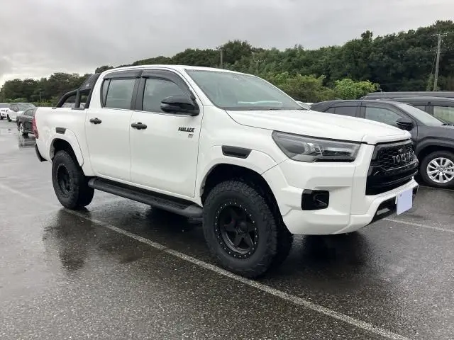 2023 Toyota Hilux Z GR Sport ★ 4WD ★ Cold Weather Specification ★ - photo 1 2023 Toyota Hilux Z GR Sport ★ 4WD ★ Cold Weather Specification ★ White Truck for sale, Japanese used car export - photo 1 of 9 | GULJI TRADERS