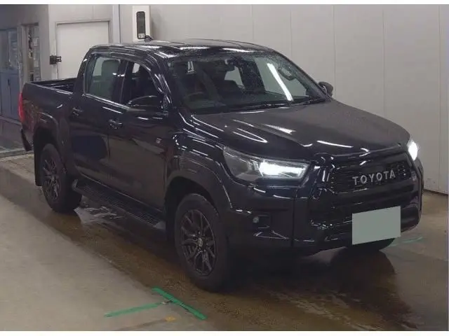 2023 Toyota Hilux Z GR Sport 4WD - photo 1 2023 Toyota Hilux Z GR Sport 4WD Black Truck for sale, Japanese used car export - photo 1 of 3 | GULJI TRADERS