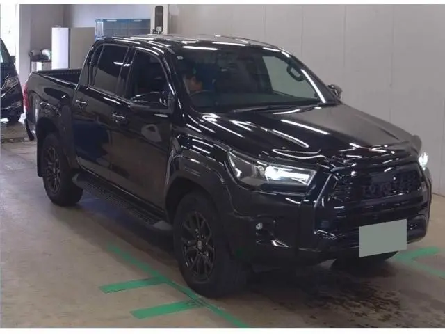 2023 Toyota Hilux Z GR Sport 4WD Black Truck for sale, Japanese used car export - photo 1 of 3 | GULJI TRADERS