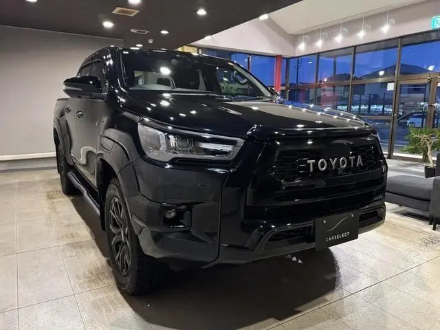 2023 Toyota Hilux Z GR Sport - photo 1 2023 Toyota Hilux Z GR Sport Black Truck for sale, Japanese used car export - photo 1 of 9 | GULJI TRADERS