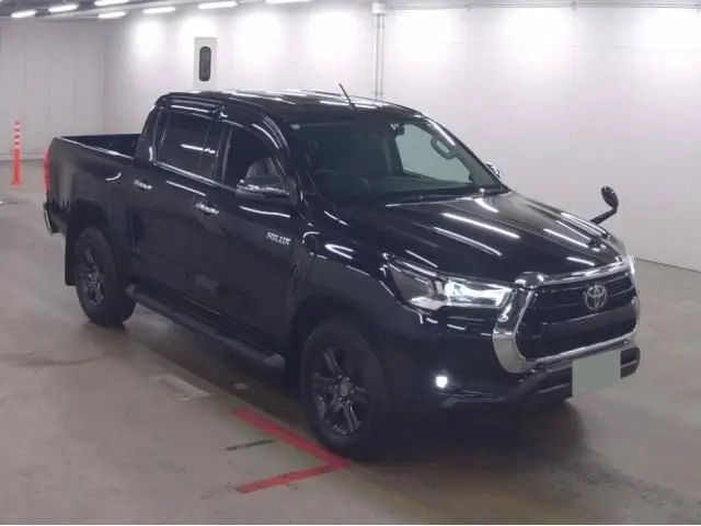 2023 Toyota Hilux Z 4WD - photo 1 2023 Toyota Hilux Z 4WD Black Truck for sale, Japanese used car export - photo 1 of 5 | GULJI TRADERS