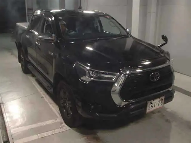 2023 Toyota Hilux 4WD Z - photo 1 2023 Toyota Hilux 4WD Z Black Truck for sale, Japanese used car export - photo 1 of 9 | GULJI TRADERS