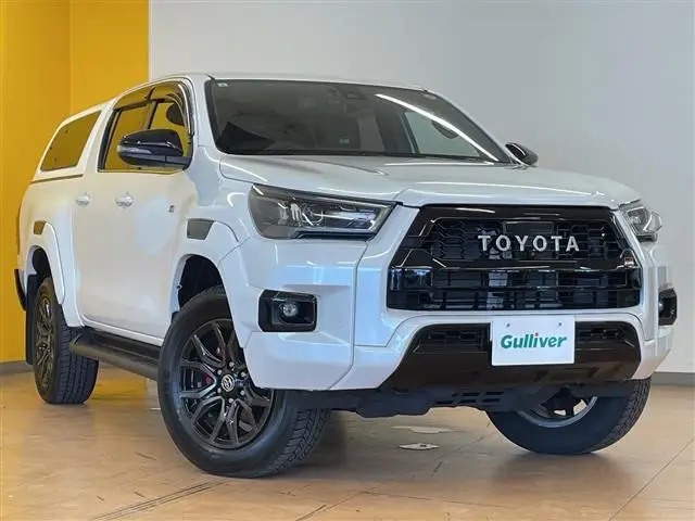 2024 Toyota Hilux Z GR Sport 4WD - photo 1 2024 Toyota Hilux Z GR Sport 4WD White Truck for sale, Japanese used car export - photo 1 of 24 | GULJI TRADERS