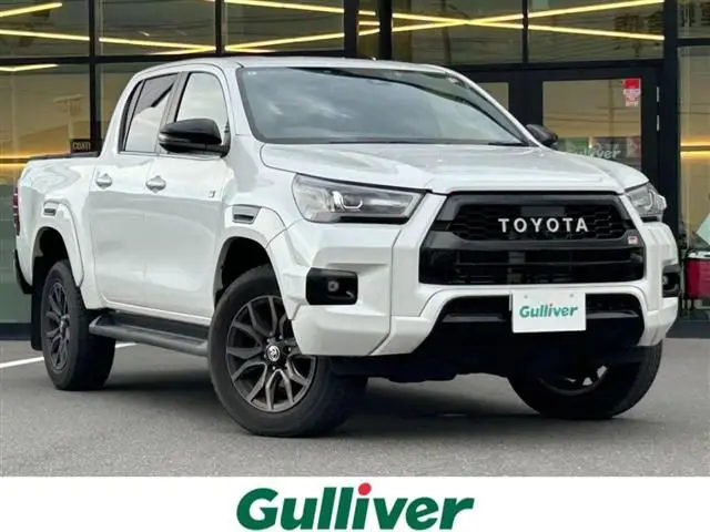 2024 Toyota Hilux Z GR Sport 4WD - photo 1 2024 Toyota Hilux Z GR Sport 4WD White Truck for sale, Japanese used car export - photo 1 of 24 | GULJI TRADERS