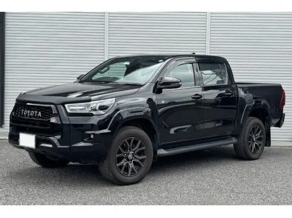 2024 Toyota Hilux Z GR Sport User Trade-in 1O - photo 1 2024 Toyota Hilux Z GR Sport User Trade-in 1O Black Truck for sale, Japanese used car export - photo 1 of 9 | GULJI TRADERS