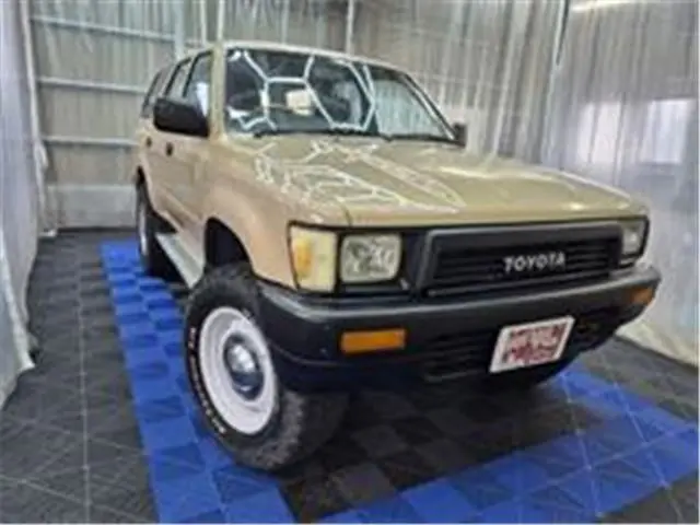 1990 Toyota Hilux Surf 4WD Brown Painted Truck for sale, Japanese used car export - photo 1 of 17 | GULJI TRADERS
