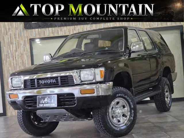 1990 Toyota Hilux Surf 2.0 SSR Limited 4WD Black Truck for sale, Japanese used car export - photo 1 of 72 | GULJI TRADERS