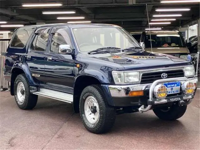 1994 Toyota Hilux Surf SSR-G Wide Late Model D - photo 1 1994 Toyota Hilux Surf SSR-G Wide Late Model D Blue Truck for sale, Japanese used car export - photo 1 of 50 | GULJI TRADERS