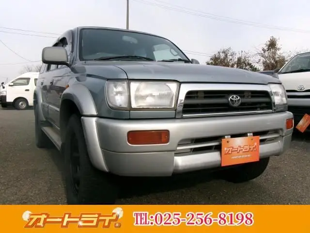 1996 Toyota Hilux Surf SSR-V Wide - photo 1 1996 Toyota Hilux Surf SSR-V Wide Silver Truck for sale, Japanese used car export - photo 1 of 24 | GULJI TRADERS