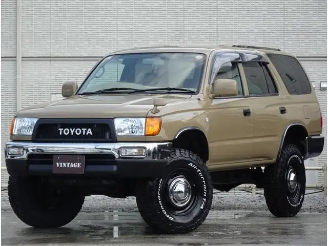 1996 Toyota Hilux Surf SSR-X Wide - photo 1 1996 Toyota Hilux Surf SSR-X Wide Brown Color changed Truck for sale, Japanese used car export - photo 1 of 9 | GULJI TRADERS