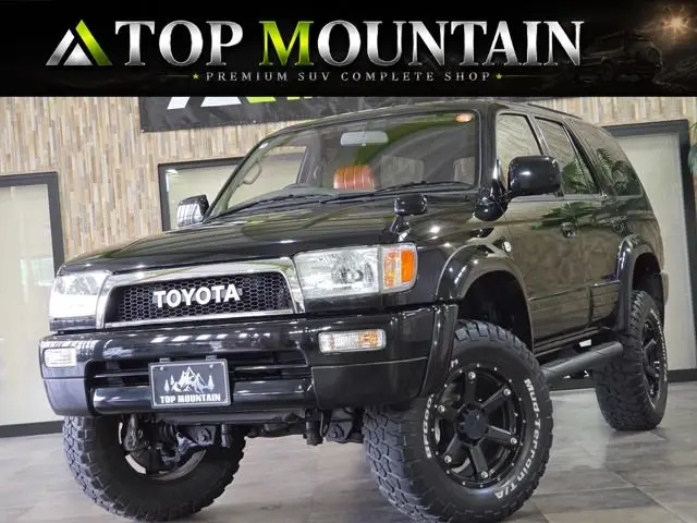 1997 Toyota Hilux Surf 2.7 SSR-X Wide Body Active Package Equipped Vehicle I 4WD Black Truck for sale, Japanese used car export - photo 1 of 72 | GULJI TRADERS