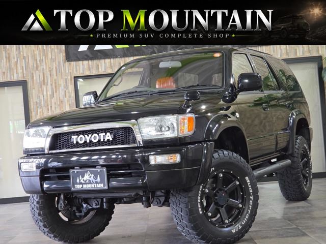 1997 Toyota Hilux Surf 2.7 SSR-X Wide Body Active Package Equipped Vehicle I 4WD Black Truck for sale, Japanese used car export | GULJI TRADERS