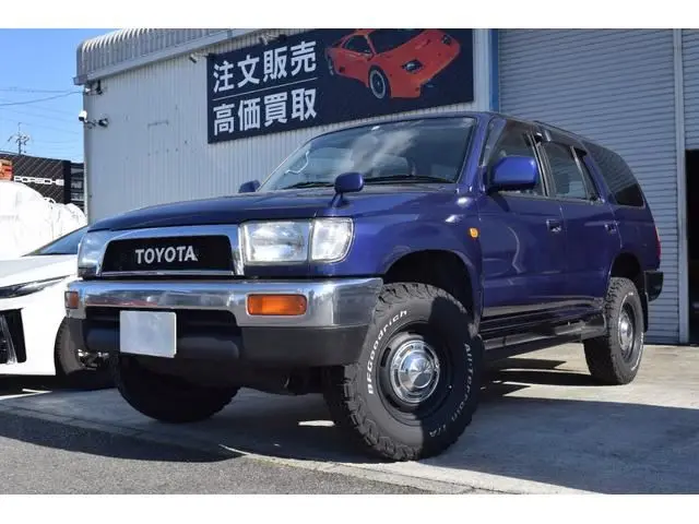 1997 Toyota Hilux Surf SSR - photo 1 1997 Toyota Hilux Surf SSR Blue Truck for sale, Japanese used car export - photo 1 of 50 | GULJI TRADERS