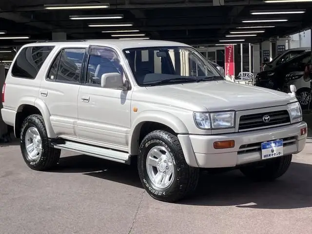 1997 Toyota Hilux Surf SSR-X Wide 5MT Diesel - photo 1 1997 Toyota Hilux Surf SSR-X Wide 5MT Diesel Gray Truck for sale, Japanese used car export - photo 1 of 9 | GULJI TRADERS