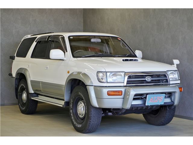 1998 Toyota Hilux Surf SSR-XLTD Wide 4WD with IC diesel turbo White Truck for sale, Japanese used car export | GULJI TRADERS