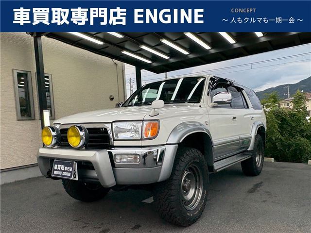 1998 Toyota Hilux Surf SSR-VLTD Wide 4WD White Truck for sale, Japanese used car export | GULJI TRADERS
