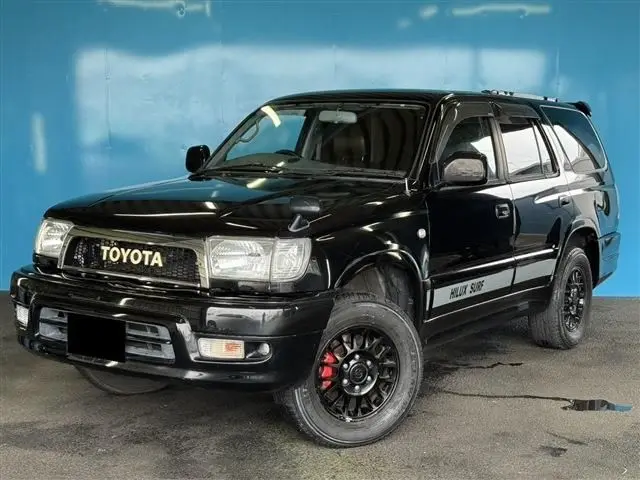 1998 Toyota Hilux Surf Sports Runner 2WD - photo 1 1998 Toyota Hilux Surf Sports Runner 2WD Black Truck for sale, Japanese used car export - photo 1 of 17 | GULJI TRADERS