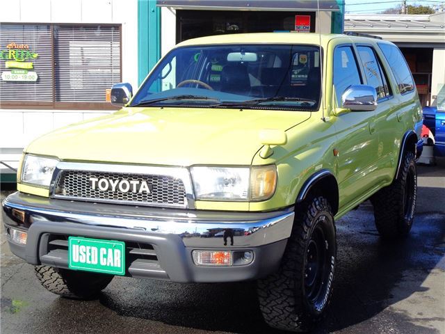 1999 Toyota Hilux Surf SSR-XV Selection 4WD late model - photo 1 1999 Toyota Hilux Surf SSR-XV Selection 4WD late model Yellow Color changed Truck for sale, Japanese used car export | GULJI TRADERS