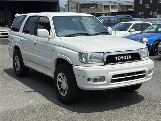 1999 Toyota Hilux Surf Sports Runner - photo 1 1999 Toyota Hilux Surf Sports Runner White Truck for sale, Japanese used car export - photo 1 of 46 | GULJI TRADERS
