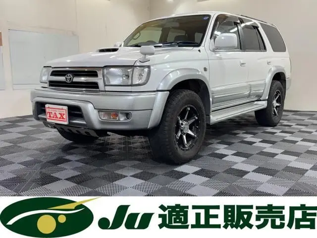 1999 Toyota Hilux Surf 3.0 SSR-G Diesel Turbo 4WD White Truck for sale, Japanese used car export - photo 1 of 23 | GULJI TRADERS